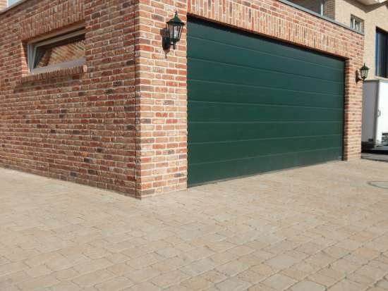 Antik Pflaster Senolo Antik Pflastersteine vor Garage