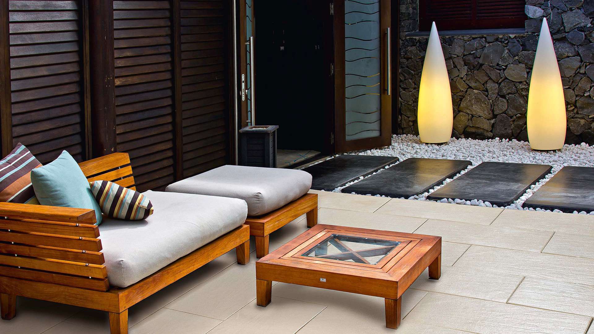 Ambientebild Terrasse