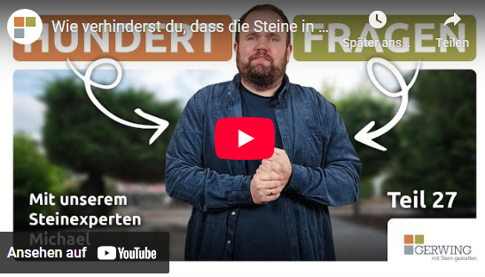 Bild Youtube Video Einfahrt absacken