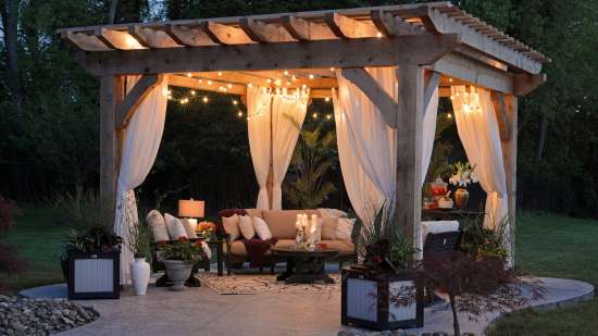 Ambientebild Veranda mit Sitzm&ouml;beln