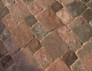 Antik Pflaster Duo Antik Rot-Schwarz