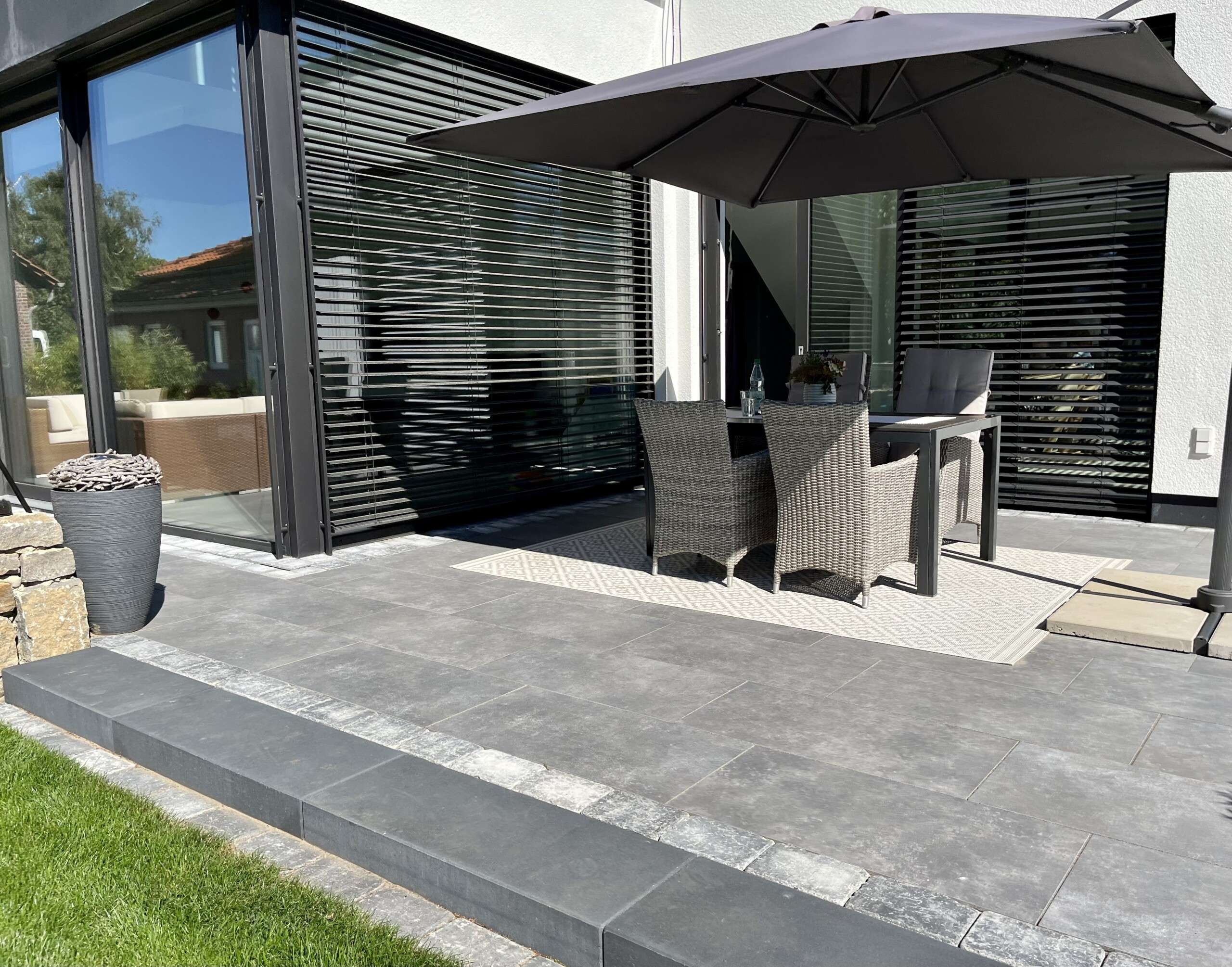 Terasse mit Gerwing Produkten