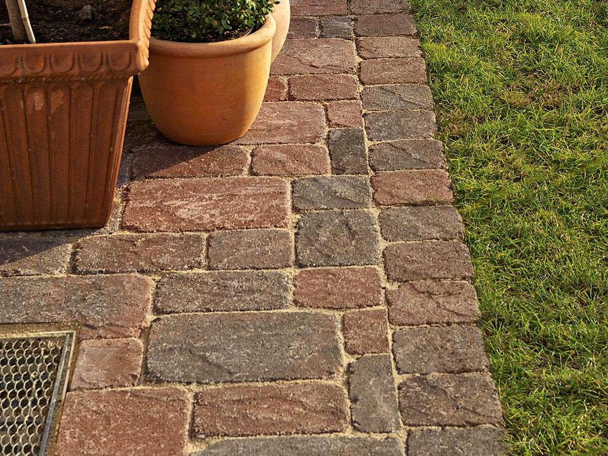 Antik Pflaster Duo Antik rot-schwarz