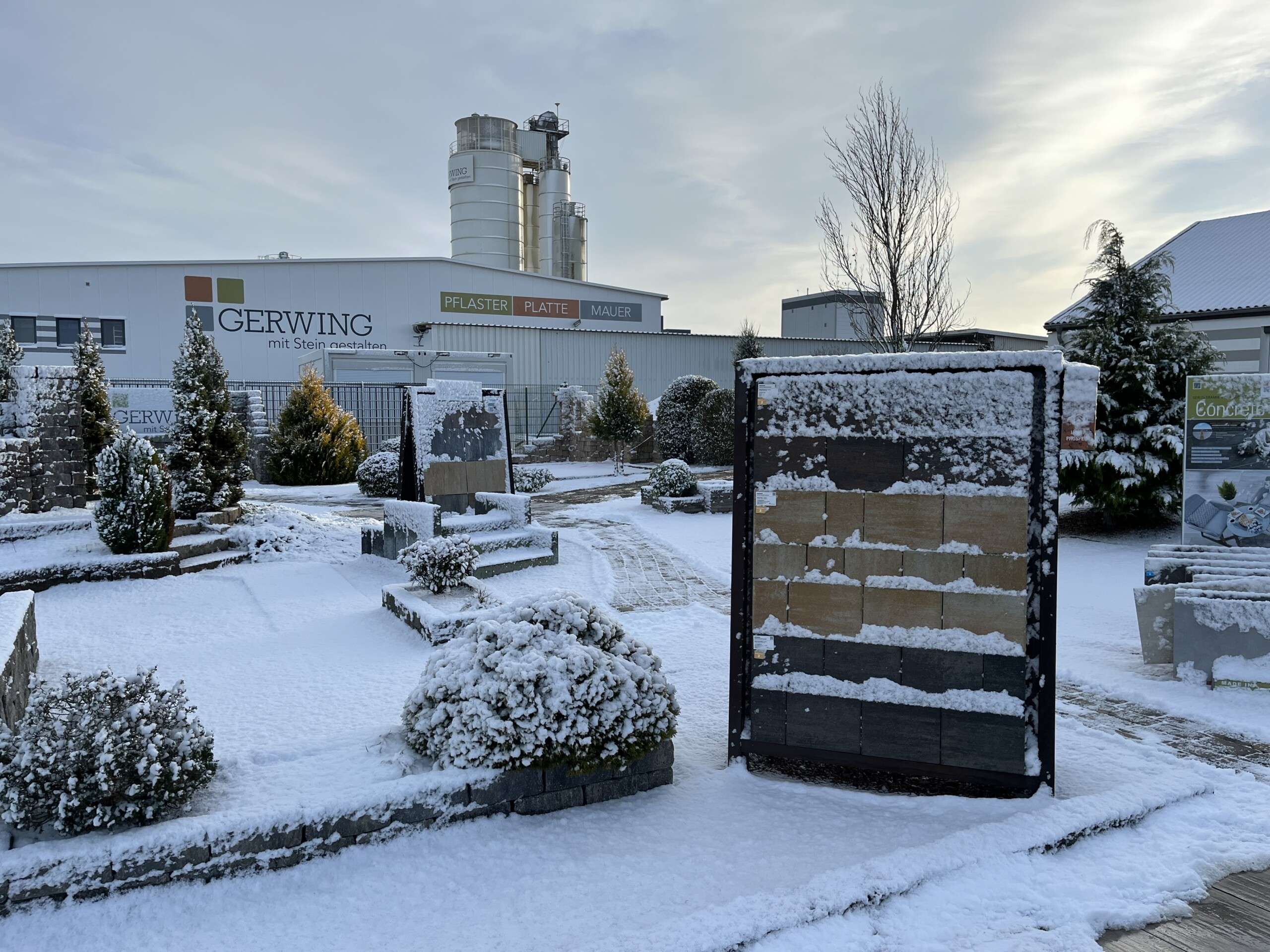 Ideengarten im Winter