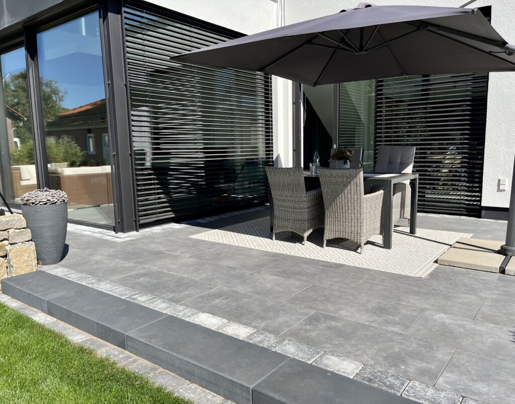 Terasse mit Gerwing Produkten