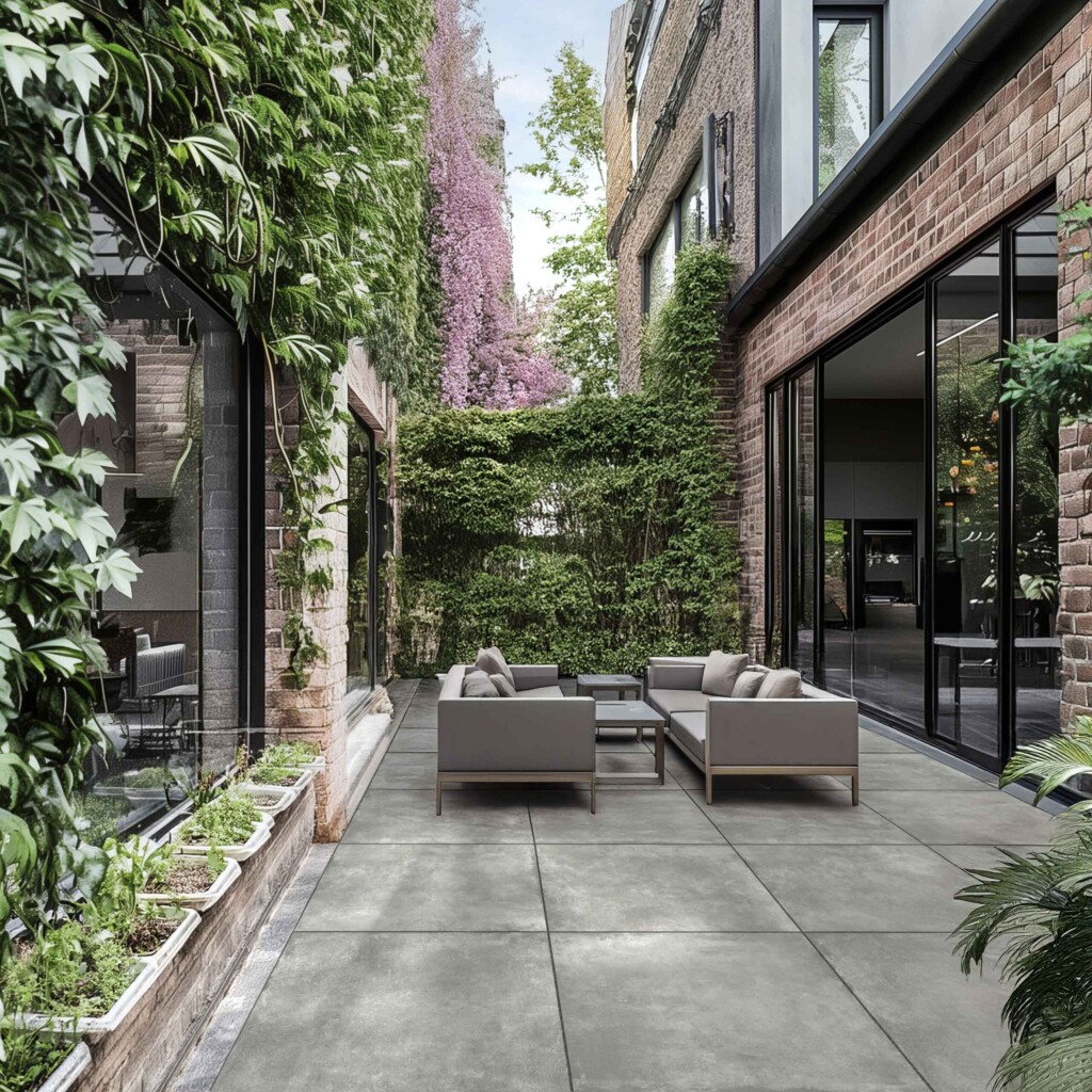 Verbundkeramik Ambiente Bild Concreto Grey