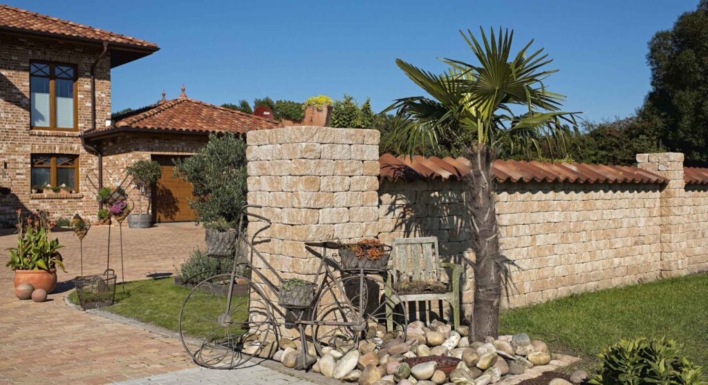 Mauersteine GerloCastell Unostone Ambientebild