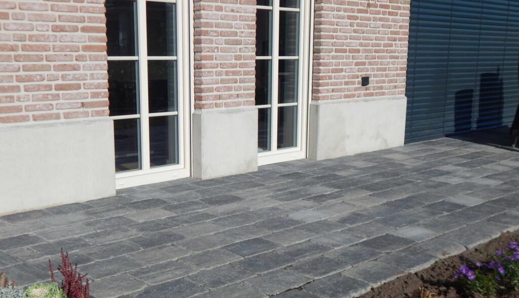 Ökopflaster Oldenburger Münsterland Antik Grau Pflastersteine Ökopflaster