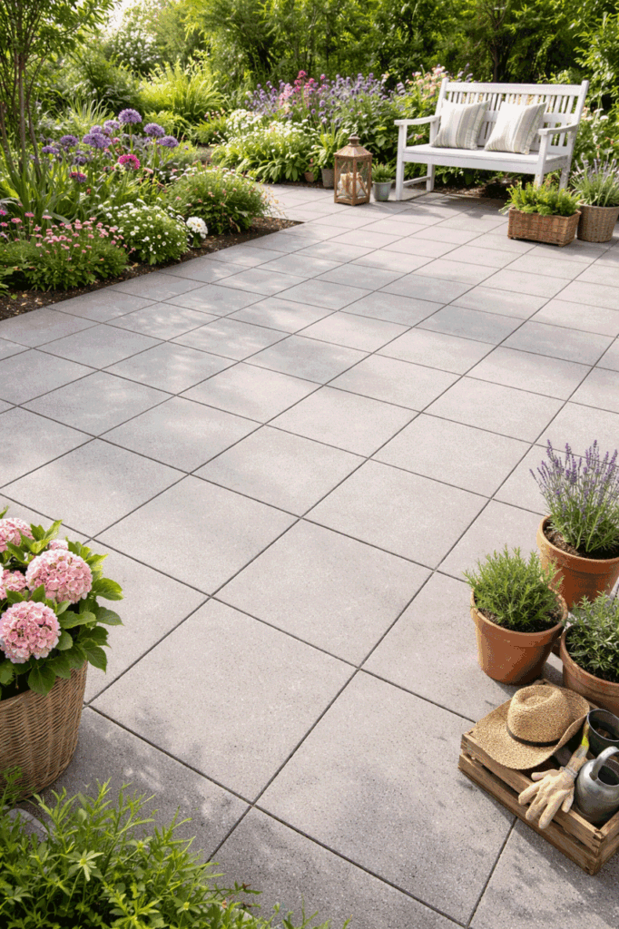 Menüleiste Terrassenplatten