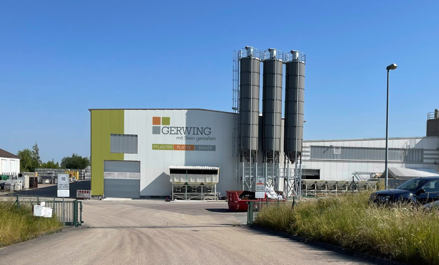 Bild neue Halle am Standort Sachsen