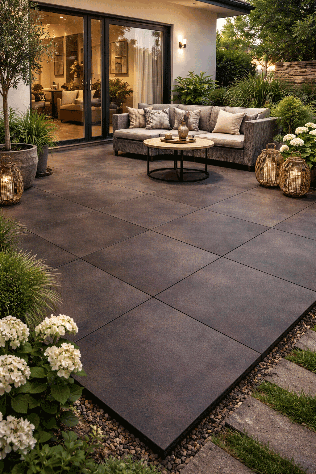 Terrassenplatte Concreto-Classic-Industrial-Iron-60x60