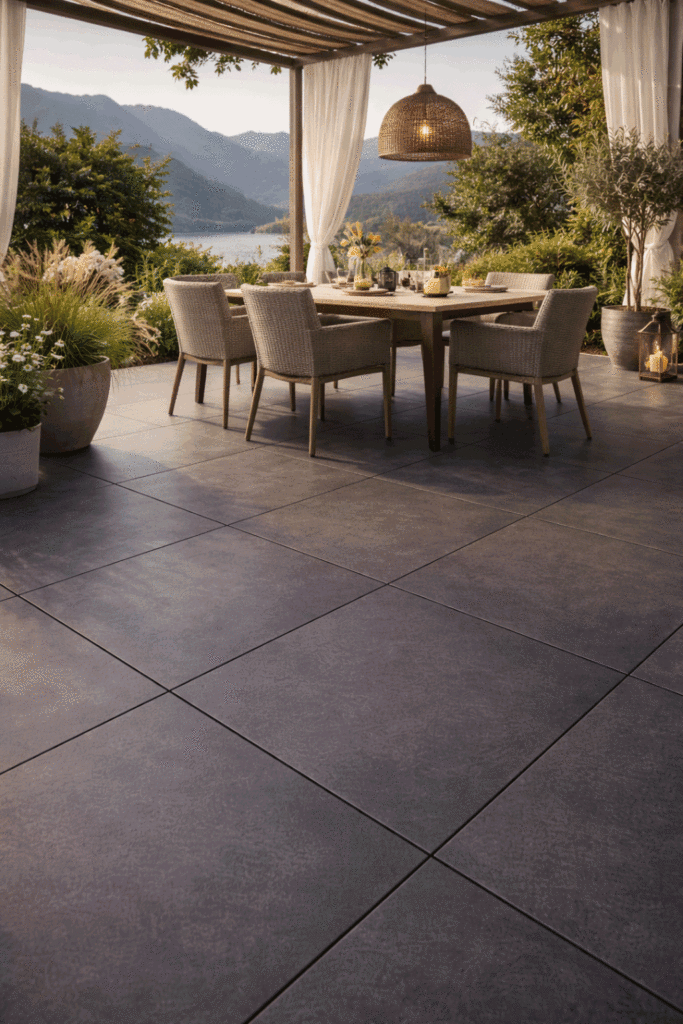 Terrassenplatten Concreto-Classic-Tar-60x60