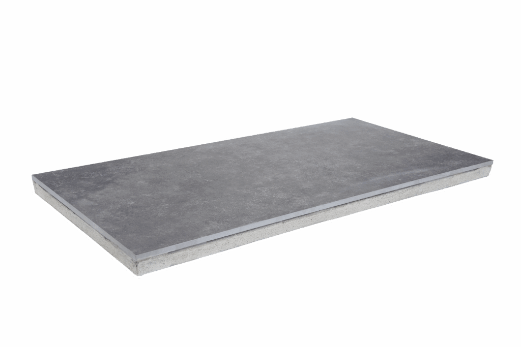 Verbundkeramik Concreto - Cemento-Nero 90x45