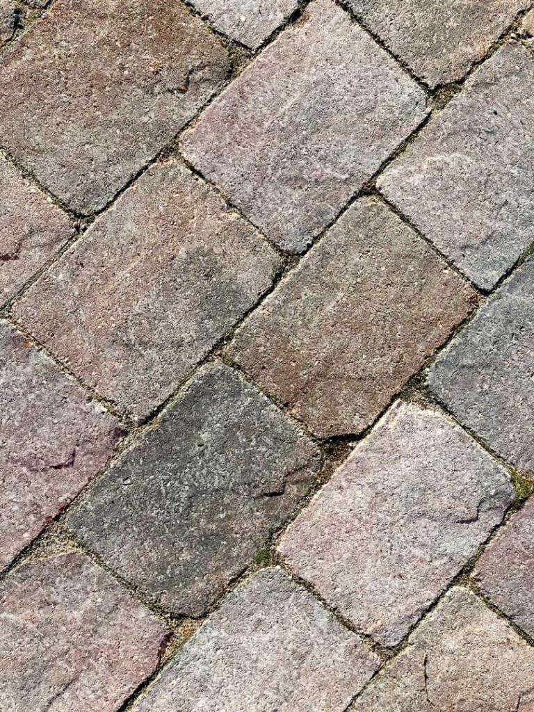 Antik Pflaster Duo-Antik-Muschelkalk Beispiel