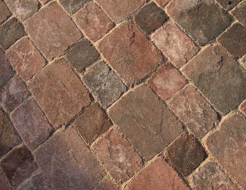 Antik Pflaster Duo Antik Rot-Schwarz