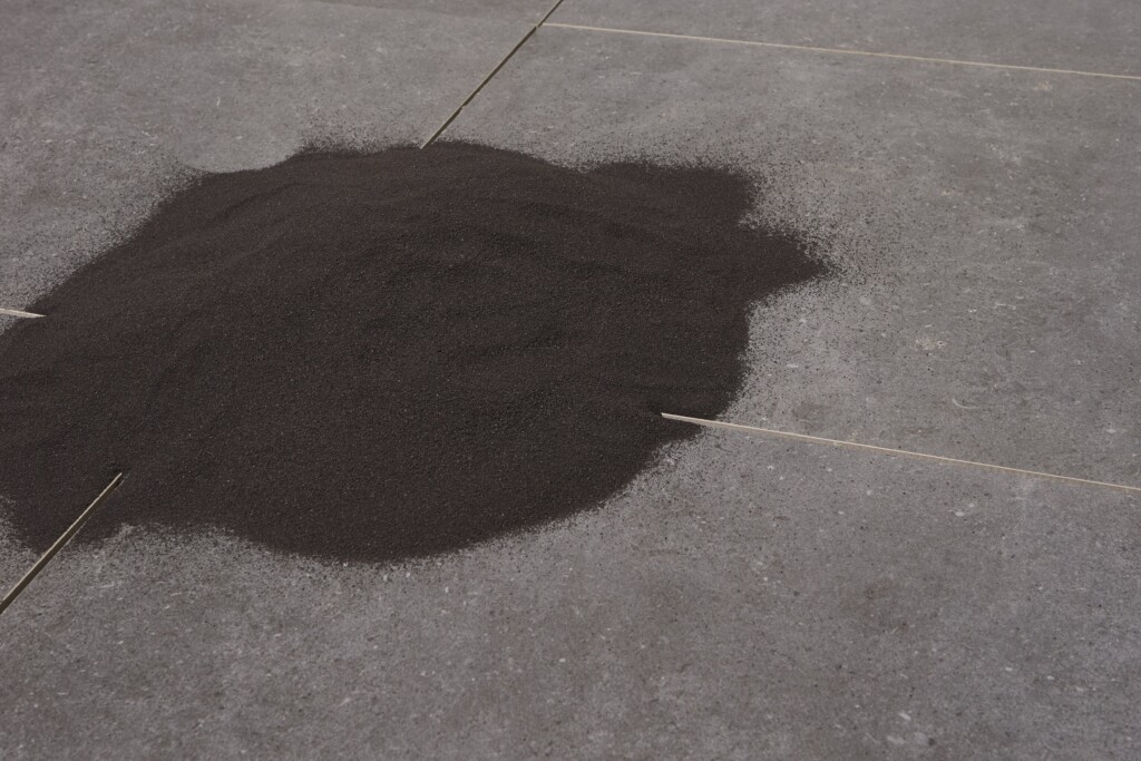 Fugensand bei der Verarbeitung