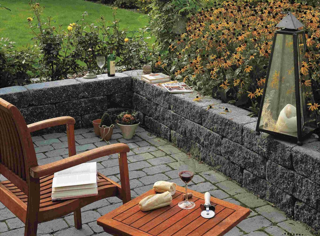 Mauersteine Gerlo Castell XL Anthrazit