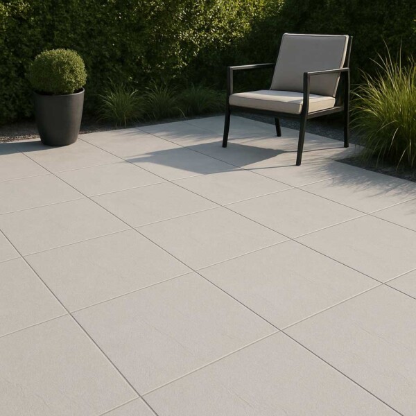 Terrassenplatten Gerlo Clasico Gris Plata