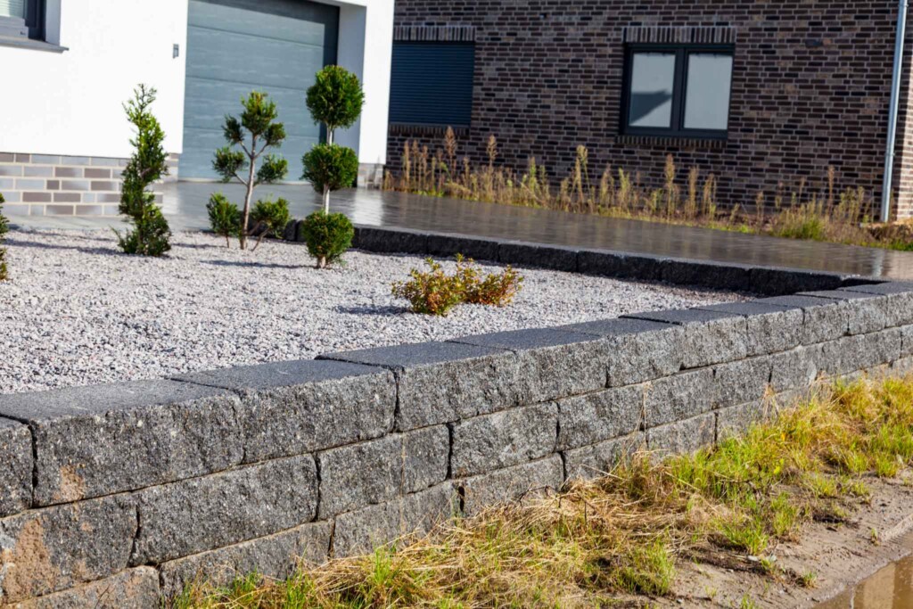 Mauersteine Gerlo Castell Mini-Kombi Anthrazit