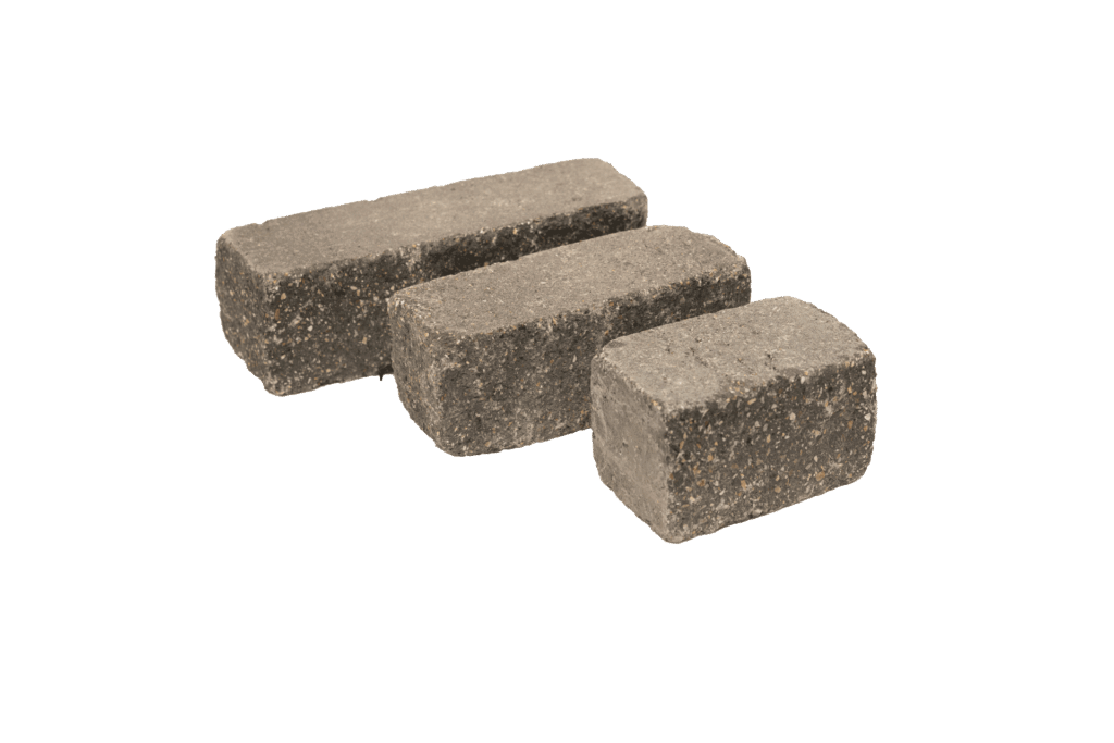 Ziermauerstein Gerlo Castell Trockenmauerstein in Anthrazit in 3 Größen