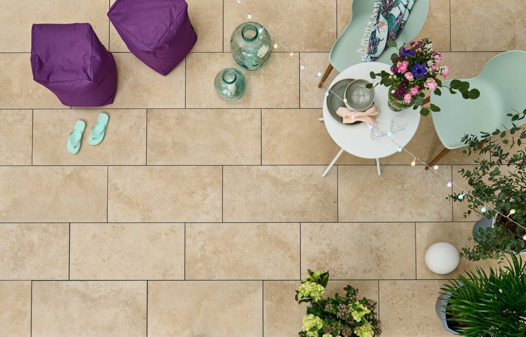 Terrassenplatte Tre Pienza Ambiente