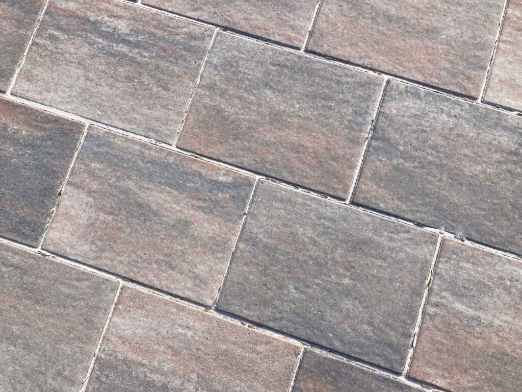 Gerlo Select Pflastersteine Vulcano mit hellem Fugensand