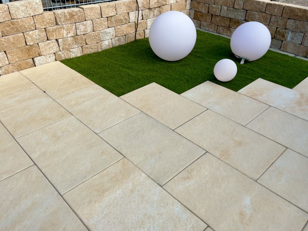 Terrassenplatten Gerlux - Dresden Beige Hell 60x40x4,5 cm
