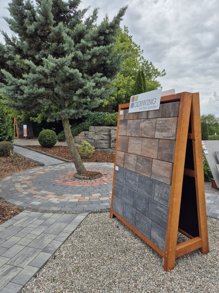 Aufsteller im Ideengarten in Holdorf