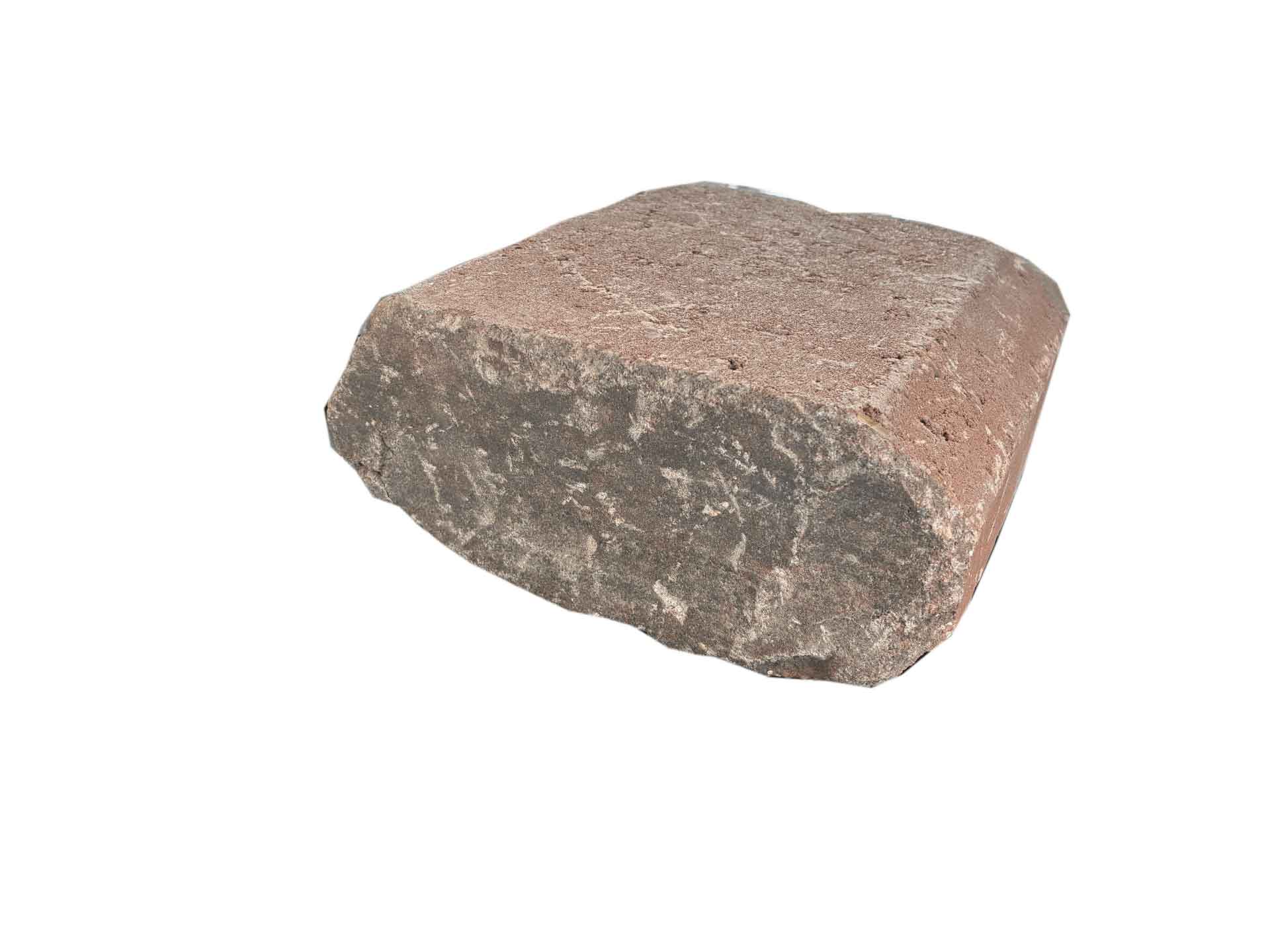 Mauerstein-uno-Bruchstein-Muschelkalk mit Hintergrund