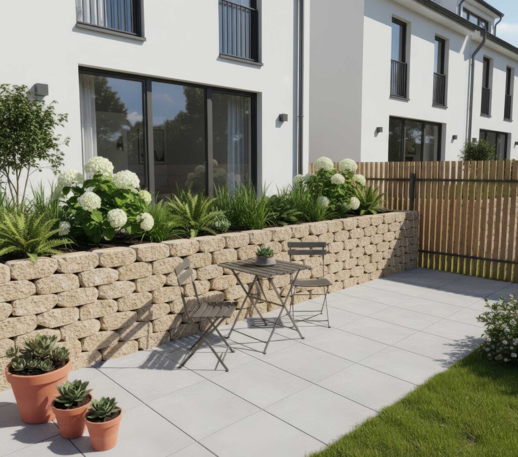 Mauersteine Uno Bruchstein beige