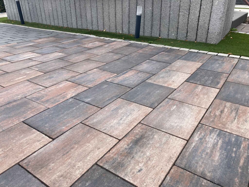 Ökopflaster Oldenburger Münsterland Muschelkalk Pflastersteine Ökopflaster