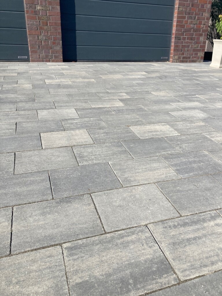 Ökopflaster Oldenburger Münsterland in Grau Pflastersteine Ökopflaster