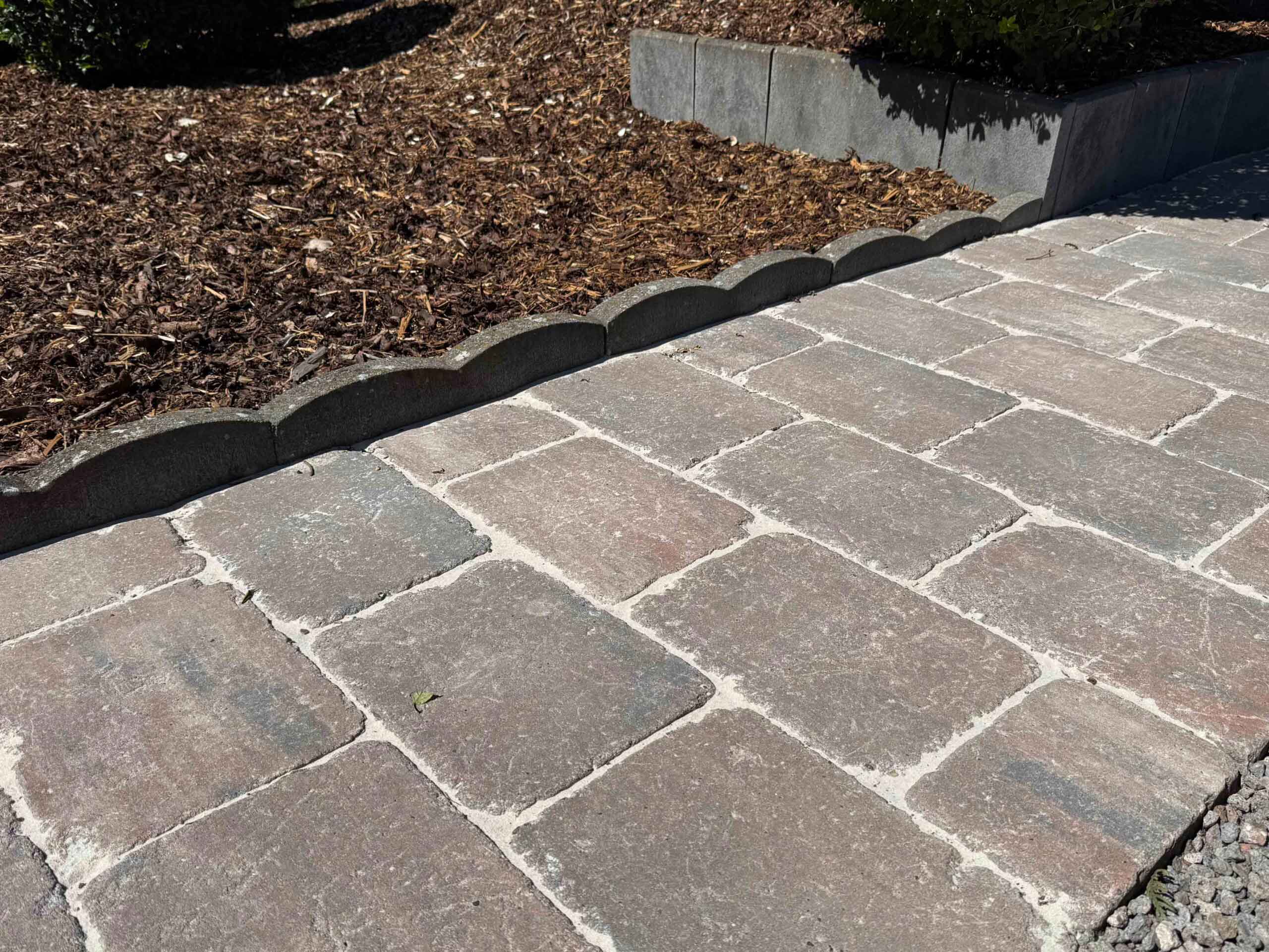 Pflastersteine OM Antik Muschelkalk 2 Ökopflaster