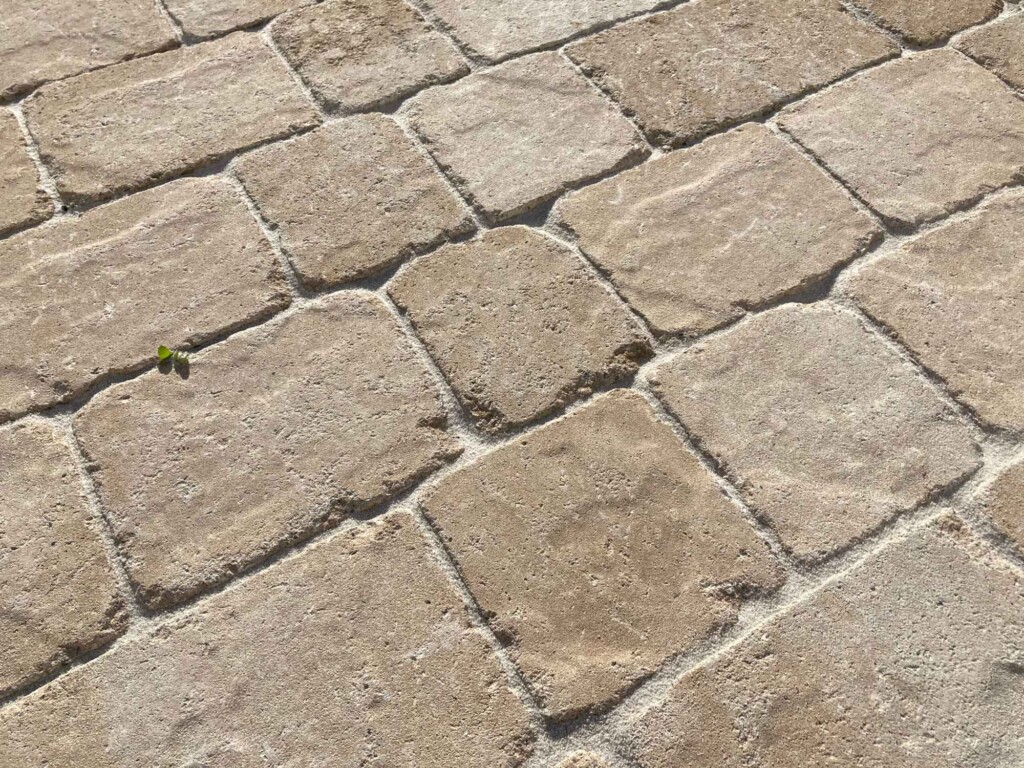 Antik Pflaster Senolo Antik mit hellem Fugensand