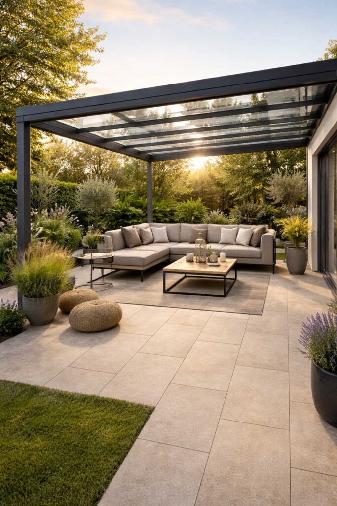 Terrassenplatten Feinsteinzeug Tre Rom