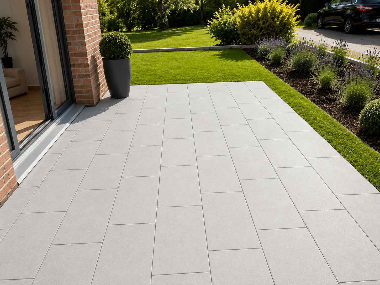 Terrassenplatte Gerlo Style Gris Plata