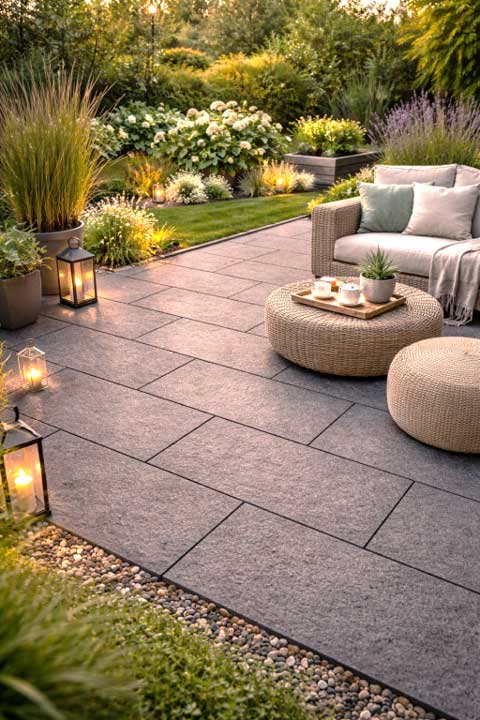 Terrassenplatten Gerlo Line-Quarzit-80x40-cm