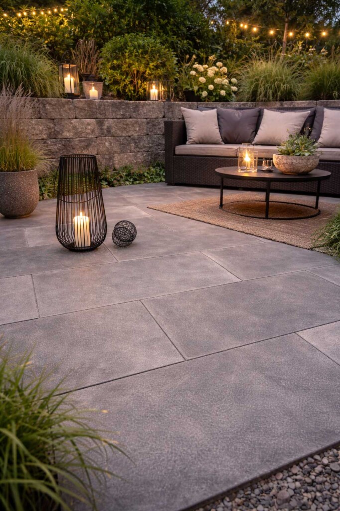 Terrassenplatten-GerloStyle Graphit 80x40x45 cm