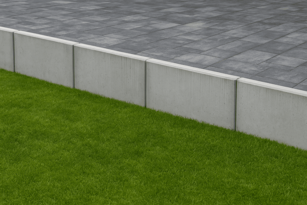 Winkelstütze im Garten