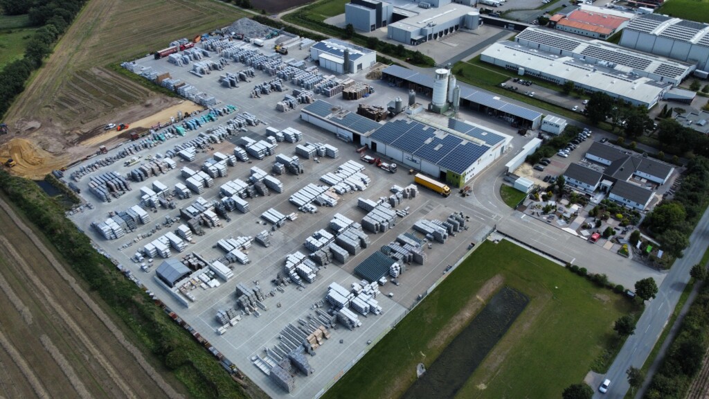 Luftbild Werk in Holdorf