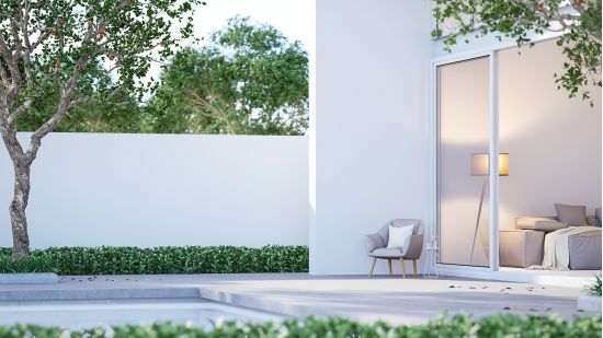 Ambientebild Terrase mit M&ouml;beln