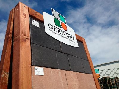 Aufsteller im Ideengarten